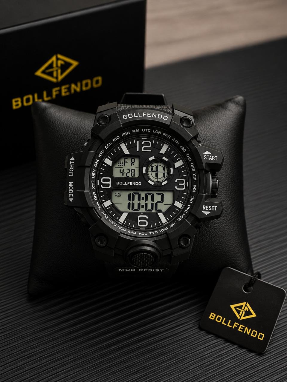 Relógio Bollfendo – Esportivo, Robusto e Cheio de Estilo